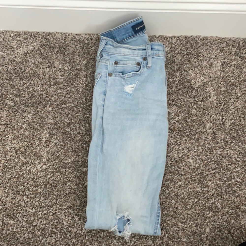 Light Blue Ripped Jeans
